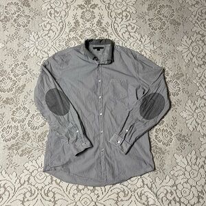 Men’s John varvatos Cotton Shirt w/ Elbow Patches size medium